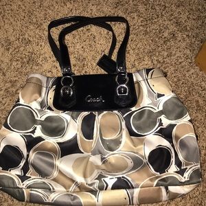 Coach Scarf Print bag